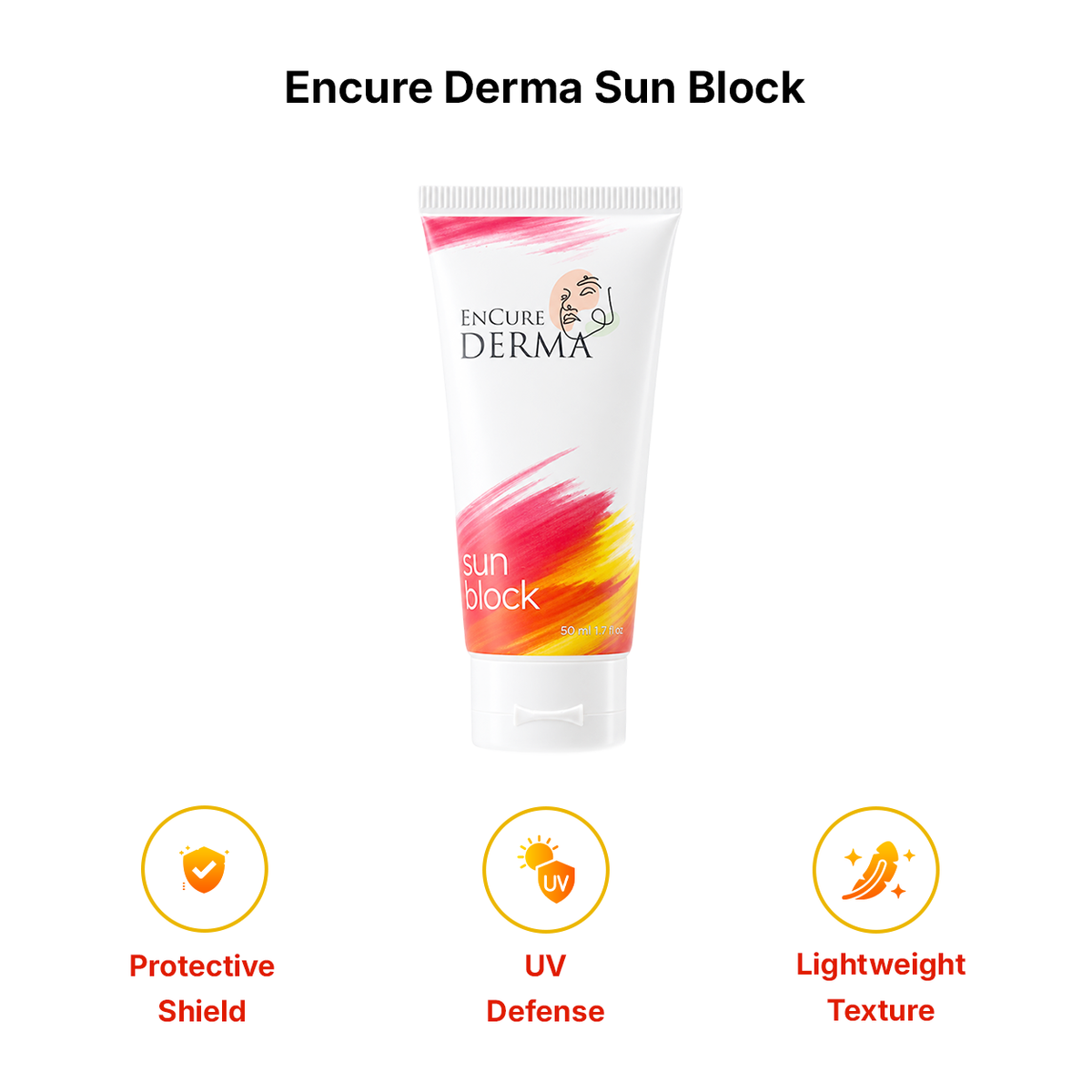 Encure Derma Sun Block (60ml)
