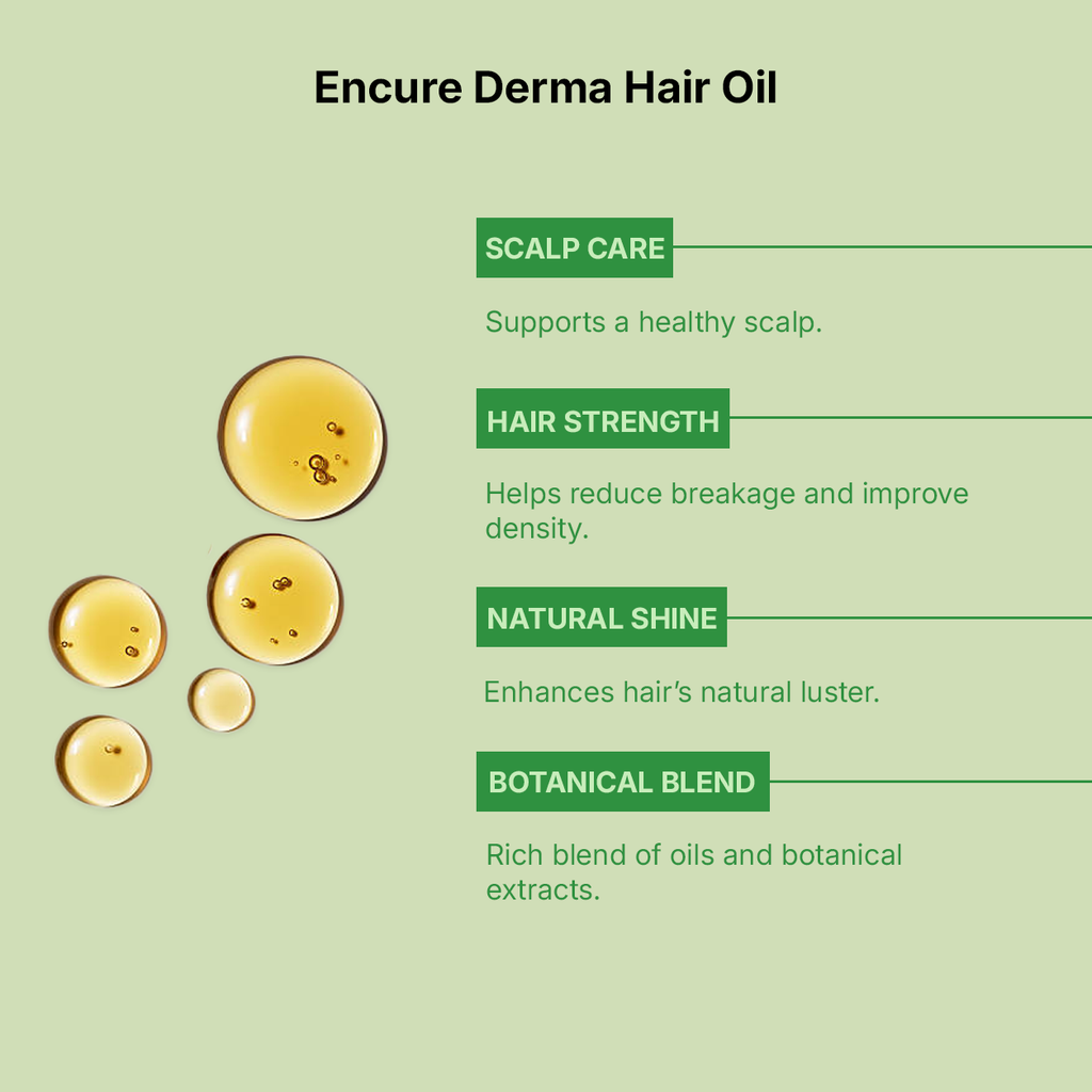 Encure Derma Hair Oil (110ml)